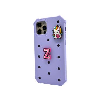 Lovefone Kids Silicone Case iPhone 14 Lavender