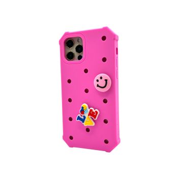 Lovefone Kids Silicone Case iPhone 14 Pro Pink