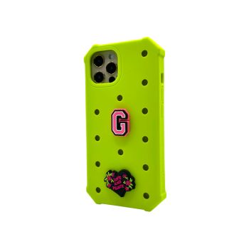 Lovefone Kids Silicone Case iPhone 15 Acid Green