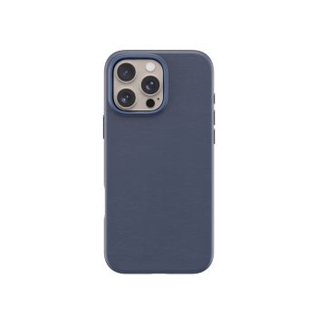 Lovefone Genuine Crafted Leather Case iPhone 16 Pro Navy