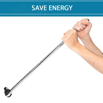 750MM 30" Breaker Bar Socket Heavy Duty 1/2" Drive Wrench Long Spanner