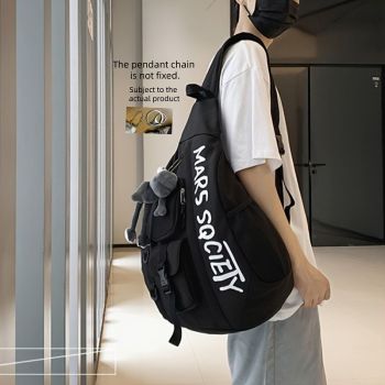 Mars Society Backpack Travel Backpack Stylish Backpack Durable Backpack Roomy - Beige - Size Hanging - piece