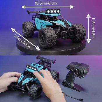 1:16 metal RC car, high-speed drifting, off-road racing car, boys toy car, 2.4GHz remote control, outdoor play toy, drift car, remote control car for kids, Australian toy - Black - Size variable speed