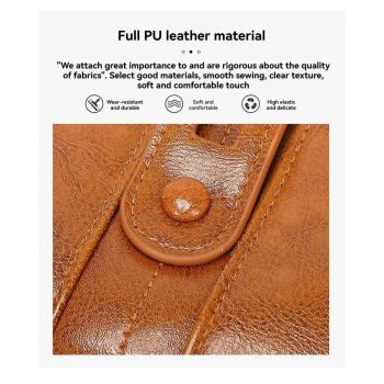 women's leather wallet, anti-skimming wallet, retro style wallet, Korean fashion wallet, long wallet for women, ladies accessory, RFID blocking wallet, genuine leather clutch - Black - Size L