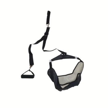 Portable neck stretcher for home use, medium tension with polyamide material, 360° rotation and 2-point connection, suitable for travel and home use to relieve neck pain