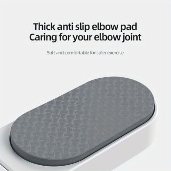 (WHITE)Three-in-One Training Board: Push-Ups, Planks & Resistance Band Workouts — Your All-in-One Home Fitness Solution