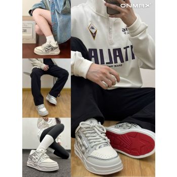 Women'S Casual Board Shoes Silver Snake Sneakers Trendy Women'S Sneakers - Silver - Size 10(AU10/EU41)
