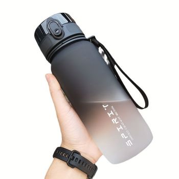 Gradient Water Bottle Sports Water Bottle Men Water Bottle Women Water Bottle - Pink - Size 1000ML
