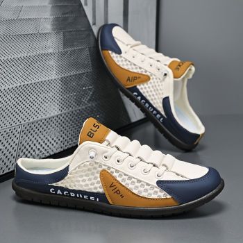 Men'S Casual Shoes Slip-On Shoes Semi-Slippers Anti-Slip Shoes Wear-Resistant - Gray - Size 47
