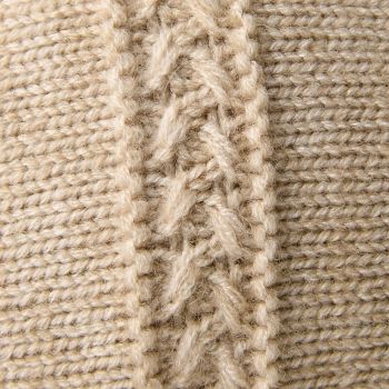1PCS women's and men's new autumn and winter sheep wool material pure color knitted stackable hat drawstring adjustable cap hoodless hat warm hat cold hat wheat ear embroidery fashionable and versatile model - 浅灰（Light gray） - Size XL(AU XL/EU52)