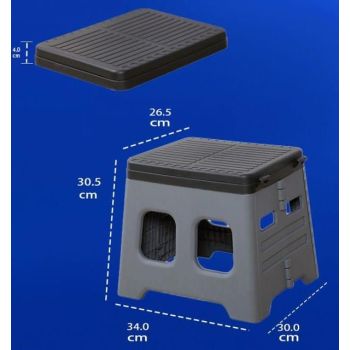 Folding Camping Toilet – Compact Portable Outdoor Toilet for Camping Hiking