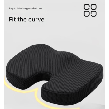 Ergonomic Memory Foam Seat Cushion for Office and Car