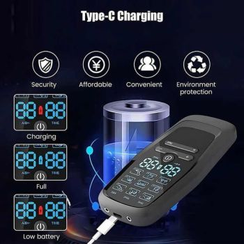 EMS/TENS Massager Muscle Relief Pain Relief Three-In-One Technology Adjustable