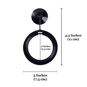Betta Feeding Ring, Prevent Water Turbulence from Washing Food into Filter, Practical Round Floating Food, Suitable for Guppy, Goldfish and Other Small Fish (5 Pc)