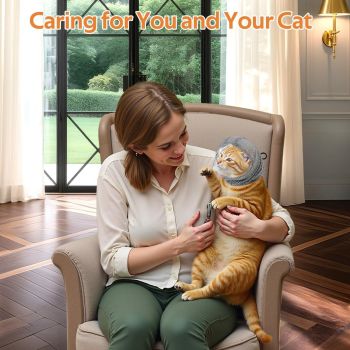 Adjustable Cat Muzzle Cat Grooming Prevent Biting Breathable TPU Cat Nail