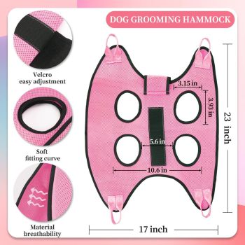 Pet Grooming Hammock Dog Harness Nail Clippers For Dogs And Cat Nail File For Pets Pet (S)