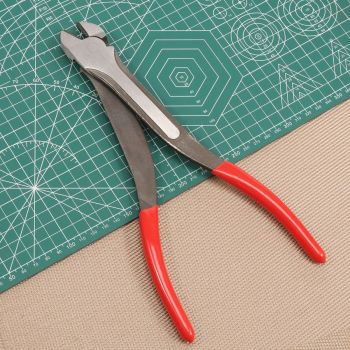 11 inch Diagonal Cutting Pliers - Chromium Vanadium Steel Heavy Duty Side Pliers, High Leverage Wire Cutter for Wires, Cables, Steel Wires and Zippers