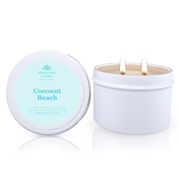 Coconut Beach Soy Candle Tin 165g