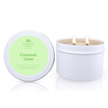 Coconut Lime Soy Candle Tin 165g