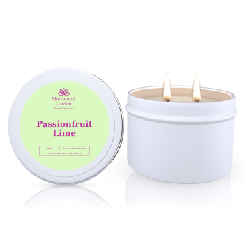 Passionfruit Lime Soy Candle Tin 165g