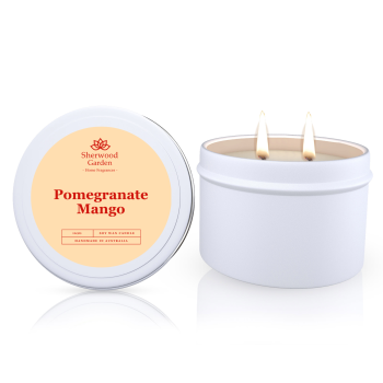 Pomegranate Mango Soy Candle Tin 165g