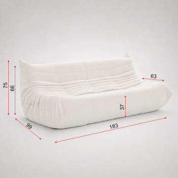 Tango 3 Seater Lounge Chair