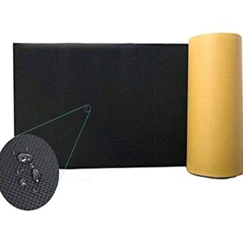 10 Pcs Black Garage Door Protection Stickers, 200 x 20 x 0.4 cm