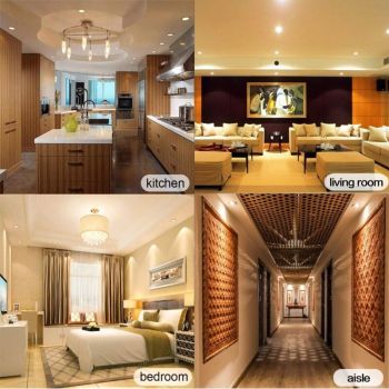 12 Pack MR16 LED Bulbs 12V 5W White 120 Degree Beam Compatible with 50W Halogen