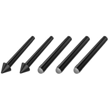 5 Pcs Original HB Surface Pen Replacement Tips Compatible with Surface Pro 2017 Model 1776 and Surface Pro 4 Black