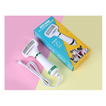 2 in 1 Pet Hair Dryer Comb Grooming Set, Gold, AU Plug