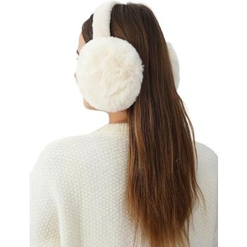 Ear Warmers - Unisex Winter Earmuffs - Foldable - Plush Faux Fur - Thermal Protection - For Women & Men - Outdoor Cold Weather