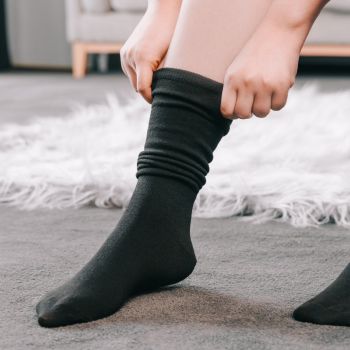 2 Pack Miracle Compression Socks, Large Size Support Stockings