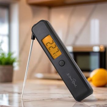 Digital Food Thermometer, Instant Read BBQ Meat Cooking Thermometer