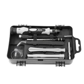 122-in-1 Precision Screwdriver Tool Kit for Electronics, Watches and DIY Repair, Gray