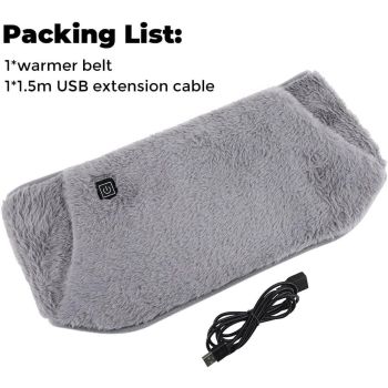 USB Heated Waist Belt Hand Warmer for Menstrual Cramp Relief