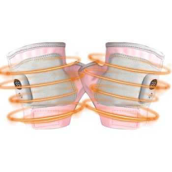 USB Heated Gloves Touchscreen Rechargeable Pink, 15 x 9 cm