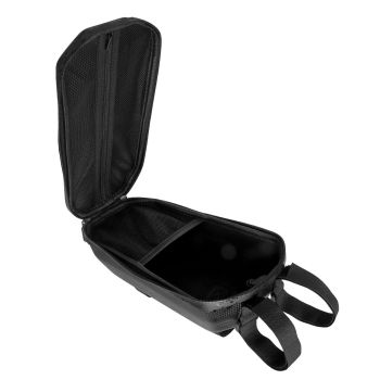 Replacement 4L hard shell bag electric scooter bag hard shell EVA waterproof front bag hanging bag driving folding bicycle bag, Black Color