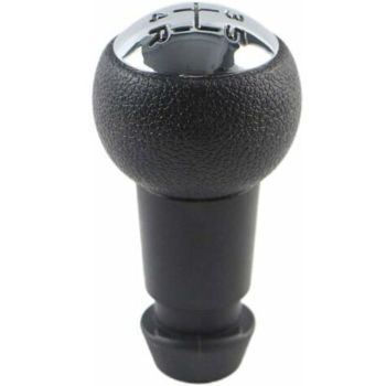 Replacement Speed Manual Gear Shift Knob for Peugeot 106 107 205 207 306 307 308 405 406 407 607 / CITROEN C2 C3 C4 Picasso - Black & Silver.