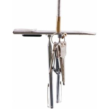 Flexible Magnetic Pick Up Tool 590mm - Portable Magnet for Nuts, Bolts, Screws, Auto Parts - 1pc, Made of Metal