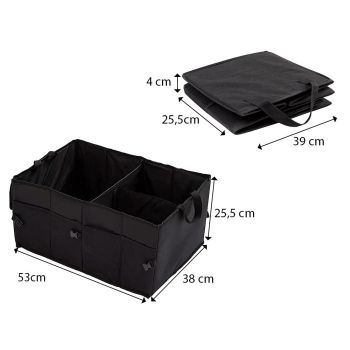 Long Lasting Premium Luggage Box Organizer / Foldable Organizer for Car - Storage_max, Easy Installation, Easy to Use
