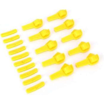 Long Lasting Premium Tire Dismantling Head, 20 Pcs Tire Changer Bead Tire Machine Accessories, Made of Plastic