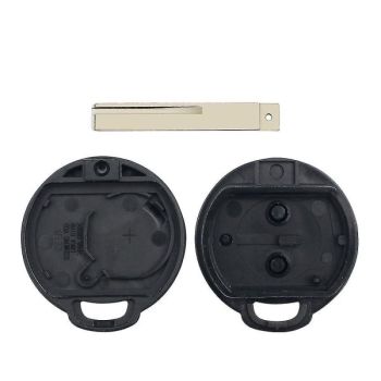 Replacement Remote control 2 - button case for Mitsubishi Colt Warior Carisma Spacestar straight key uncut blade - Perfect