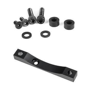 Hydraulic disc brake caliper with adapter and 120mm brake disc for Xiaomi M365 Pro electric scooter, Made of Aluminum