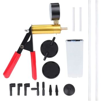 Practical High Performance Manual Vacuum Pump, Brake Fluid Bleeder Vacuum Tester, Vacuum Kit Car Repair Tool, Excellent Performance