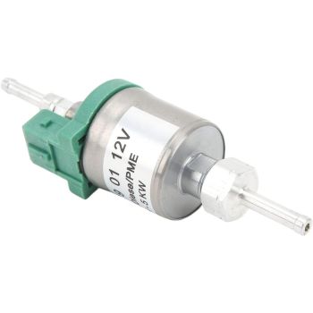 Fuel Pump, 12V Diesel Heater Fuel Pump 1-5KW 28ml Low Noise Strong Seal for Eberspacher Airtronic D2 D4, Stainless Steel + ABS material