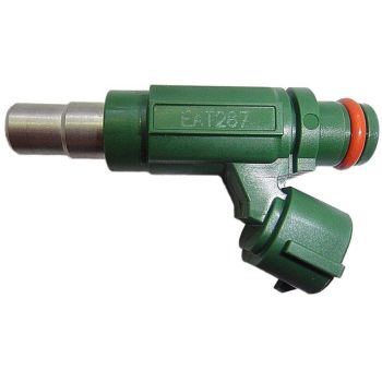 Fuel Injector 49033-0011 EAT287 490330011 for FORCE 750 4X4I 2008-2015 ZX10R ZXT00E, ABS + Plastic material, automotive replacement use, Green Color