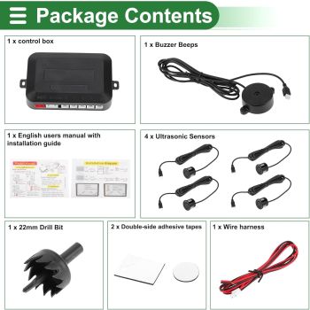Car reversing sensor, auto parking system reversing radar, automotive replacement use, vehicle maintenance accessory