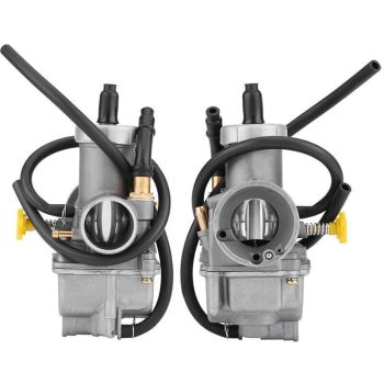 For Keihin PE28 28mm Carburetor Carb Fits For Honda CR80 CR80RB 1996-2002 CR85 CR85R 2003, Aluminum material, Grey Color