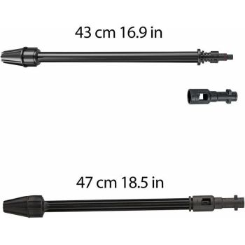 Karcher Rotating Turbo Nozzle, Parkside Lavor K2 K3 K4 K5 K7 Pressure Washer Accessory, 160 Bar Cleaner Nozzle