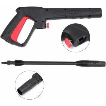 High pressure water gun for AR/Black&Deck/Bosch AQT car washer, car washing and detailing, polishing or foam cleaning, Black/Blue Color Options